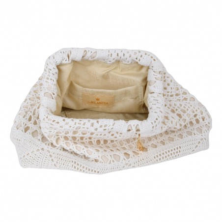 BORSA TAORMINA LA MILANESA TAOB BIANCO