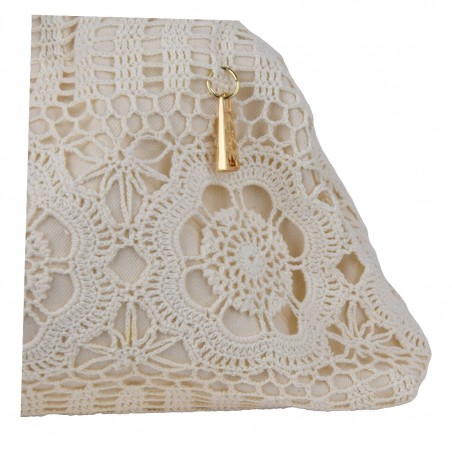 BORSA TAORMINA LA MILANESA TAOE ECRU