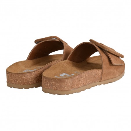 CIABATTA CAMOSCIO J.O.LUXURY STYLE 5952 CUOIO