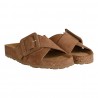 CIABATTA CAMOSCIO J.O.LUXURY STYLE 5975 CUOIO
