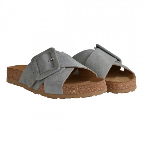 CIABATTA CAMOSCIO J.O.LUXURY STYLE 5975 SALVIA