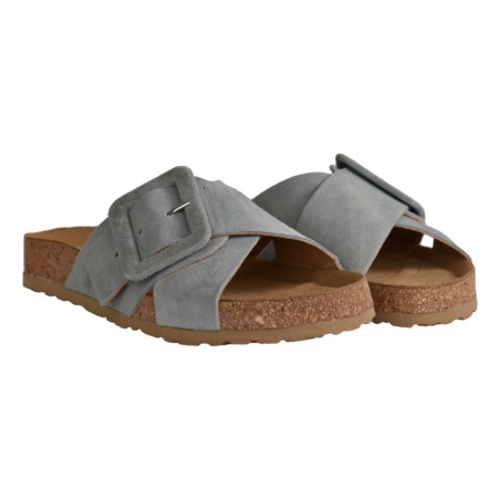 CIABATTA CAMOSCIO J.O.LUXURY STYLE 5975 SALVIA