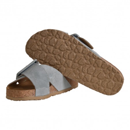 CIABATTA CAMOSCIO J.O.LUXURY STYLE 5975 SALVIA