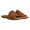 CIABATTA CAMOSCIO J.O.LUXURY STYLE 5990 CUOIO