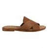 CIABATTA CAMOSCIO J.O.LUXURY STYLE 5990 CUOIO