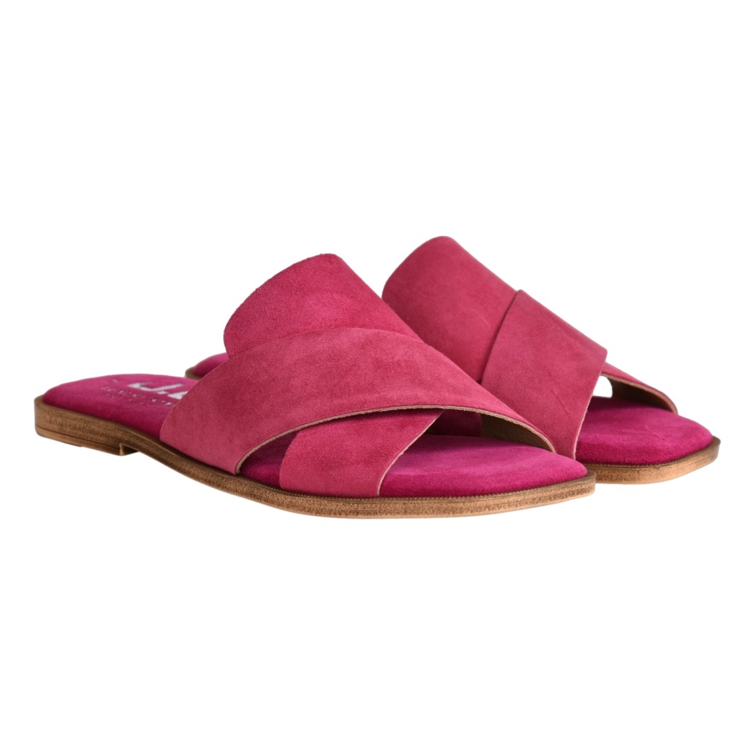 CIABATTA CAMOSCIO J.O.LUXURY STYLE 5990 FUXIA