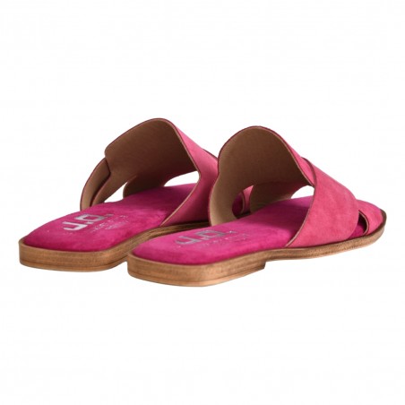 CIABATTA CAMOSCIO J.O.LUXURY STYLE 5990 FUXIA