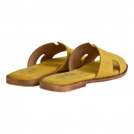 CIABATTA CAMOSCIO J.O.LUXURY STYLE 6016 GIALLO
