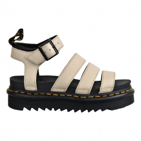 SANDALO 3 CINTURINI DR. MARTENS BLAIRE BEIGE