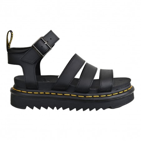 SANDALO 3 CINTURINI DR. MARTENS BLAIRE BLACK