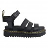 SANDALO 3 CINTURINI DR. MARTENS BLAIRE BLACK