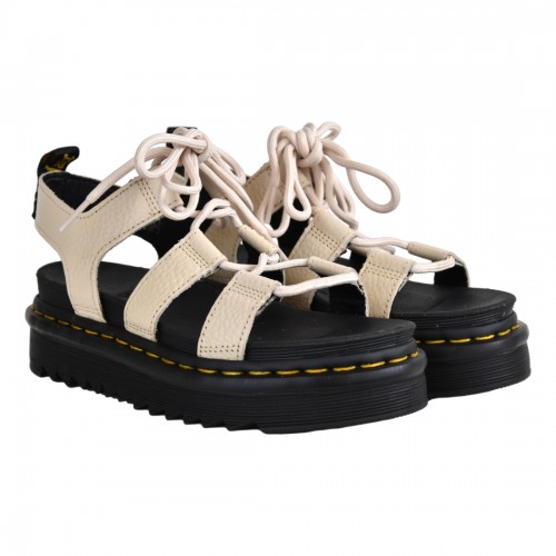 SANDALO GLADIATORE DR. MARTENS NARTILLA BEIGE