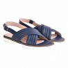 SANDALO IN NAPPA SITON 2322 BLUNAVY