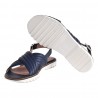 SANDALO IN NAPPA SITON 2322 BLUNAVY