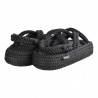 BODRUM PLATFORM W BOHONOMAD BO.0010 BLACK