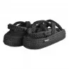 BODRUM PLATFORM W BOHONOMAD BO.0010 BLACK