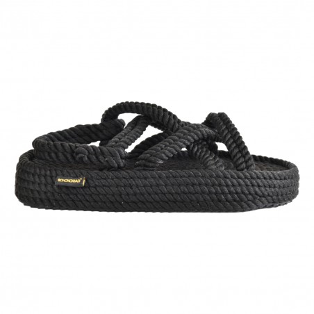 BODRUM PLATFORM W BOHONOMAD BO.0010 BLACK