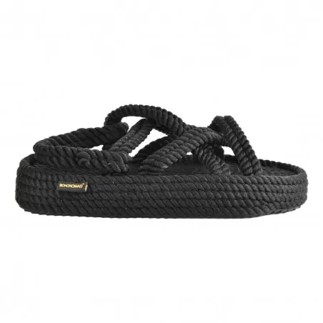 BODRUM PLATFORM W BOHONOMAD BO.0010 BLACK