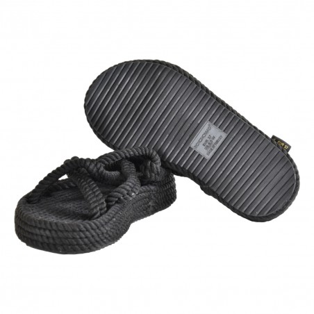 BODRUM PLATFORM W BOHONOMAD BO.0010 BLACK