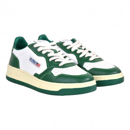 SNEAKERS AUTRY AULMWB03 WHT/GREEN