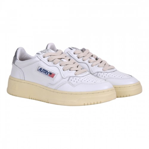 SNEAKERS AUTRY AULWLL05 WHT/SILVER