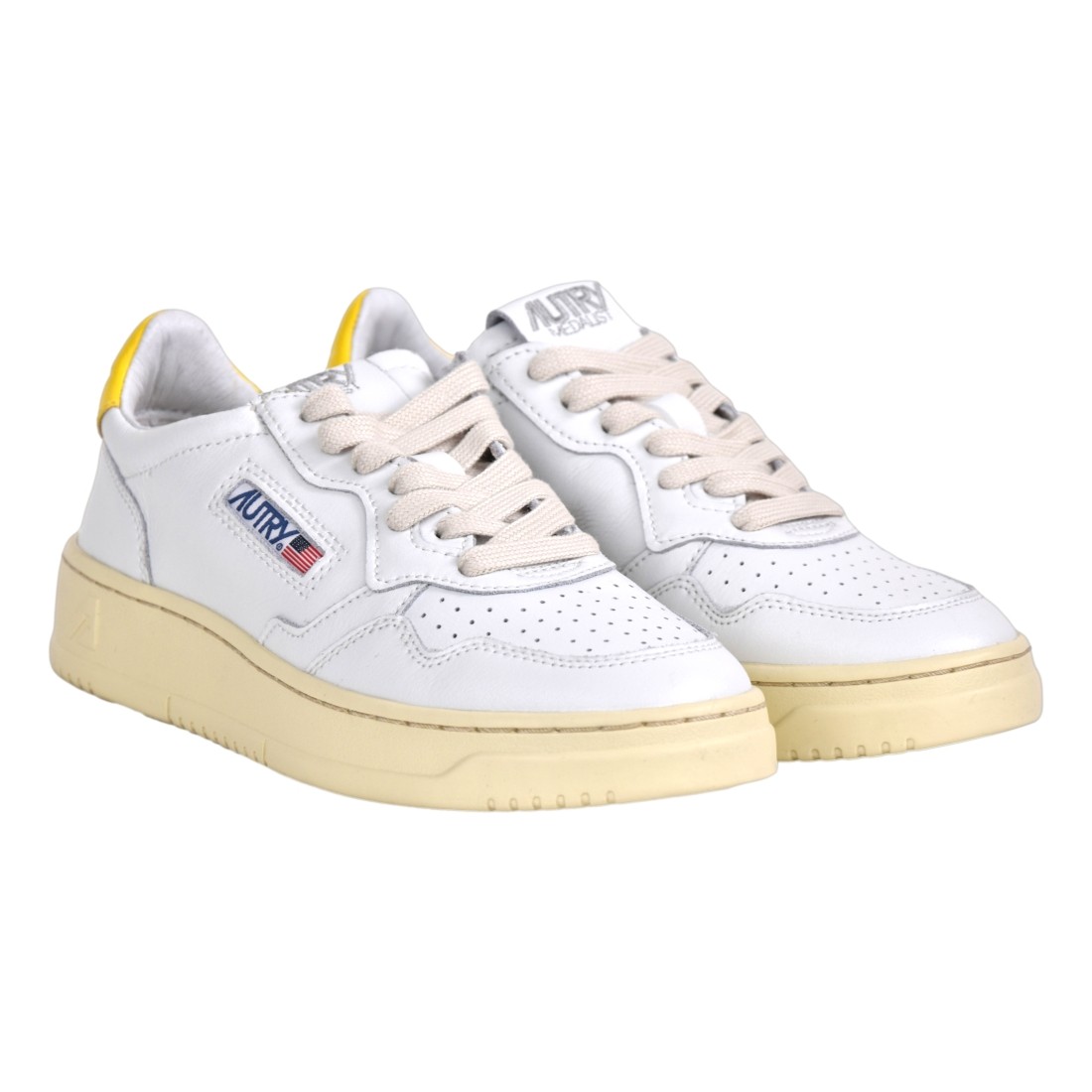 SNEAKERS AUTRY AULWLL30 WHT/YELLOW