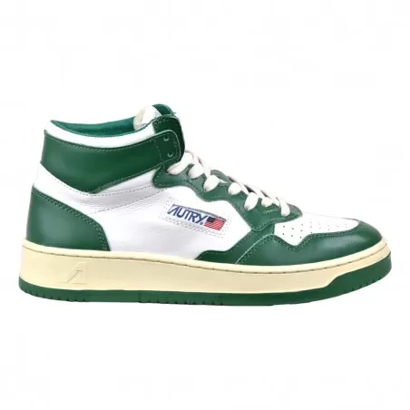 SNEAKERS AUTRY AUMMWB03 WHT/GREEN