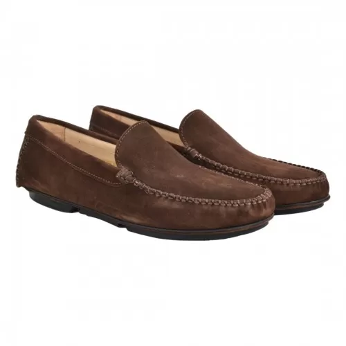 MOCASSINO DAN COLLE CAMOSCIO LA PARIGINA 114VELOUR T.MORO