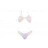 BIKINI FASCIA LECCETTI E SLIP V SHINY LACE 4GIVENESS FGBW1758 200
