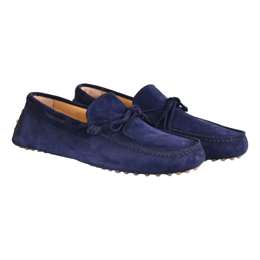 MOCASSINO CAMOSCIO LA PARIGINA 350 BLU