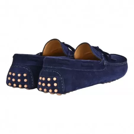 MOCASSINO CAMOSCIO LA PARIGINA 350 BLU