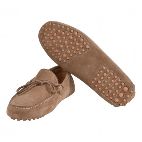 MOCASSINO CAMOSCIO LA PARIGINA 350 TAUPE
