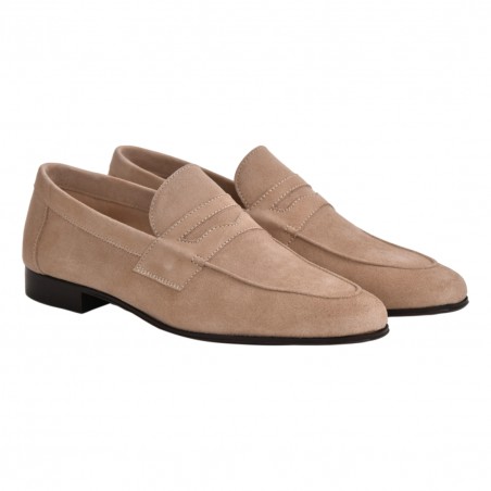 MOCASSINO CAMOSCIO / LA PARIGINA CARSONSUEDE TAUPE