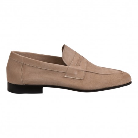 MOCASSINO CAMOSCIO / LA PARIGINA CARSONSUEDE TAUPE