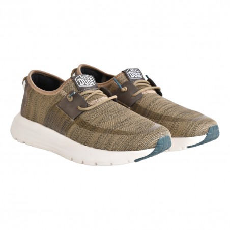SNEAKERS TESSUTO HEY DUDE SIROCCO BEIGE