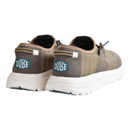 SNEAKERS TESSUTO HEY DUDE SIROCCO BEIGE