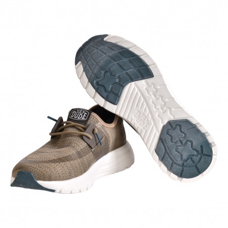SNEAKERS TESSUTO HEY DUDE SIROCCO BEIGE