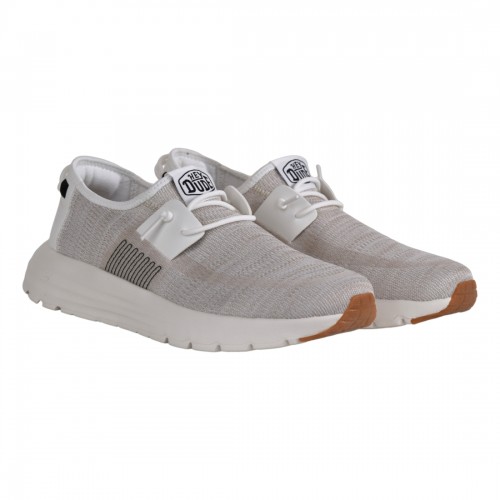 SNEAKERS TESSUTO HEY DUDE SIROCCO WHITE