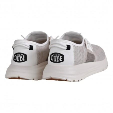 SNEAKERS TESSUTO HEY DUDE SIROCCO WHITE