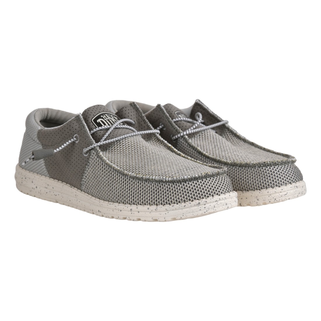 MOCASSINO LACCI IN TESSUTO HEY DUDE WALLYTRI ASH