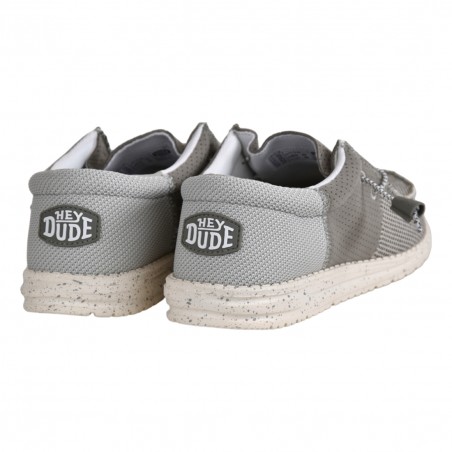 MOCASSINO LACCI IN TESSUTO HEY DUDE WALLYTRI ASH