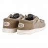 MOCASSINO LACCI IN TESSUTO HEY DUDE WALLYTRI BEIGE
