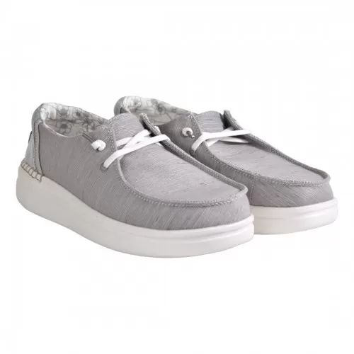 MOCASSINO LACCI IN TESSUTO HEY DUDE WENDYRISE LUNAR