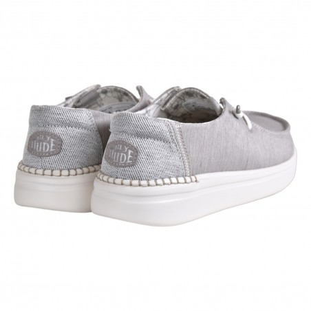 MOCASSINO LACCI IN TESSUTO HEY DUDE WENDYRISE LUNAR