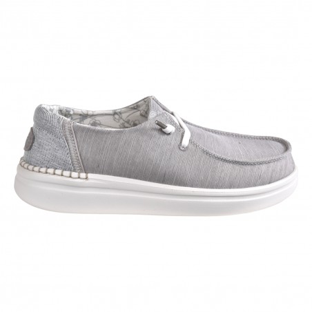 MOCASSINO LACCI IN TESSUTO HEY DUDE WENDYRISE LUNAR