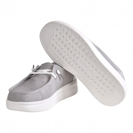 MOCASSINO LACCI IN TESSUTO HEY DUDE WENDYRISE LUNAR