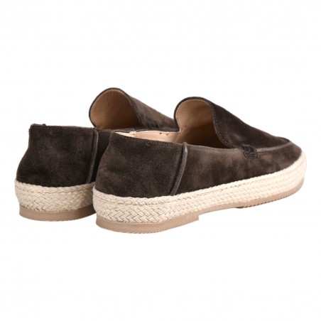 ESPADRILLAS SUEDE LA PARIGINA LIDO CHARCOAL