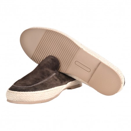 ESPADRILLAS SUEDE LA PARIGINA LIDO CHARCOAL