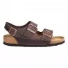 SANDALO MILANO OILED LEATHER BIRKENSTOCK 034873 HABANA
