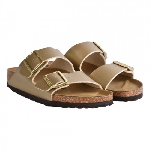 CIABATTA ARIZONA BIRKO FLOR BIRKENSTOCK 1016111 GOLD